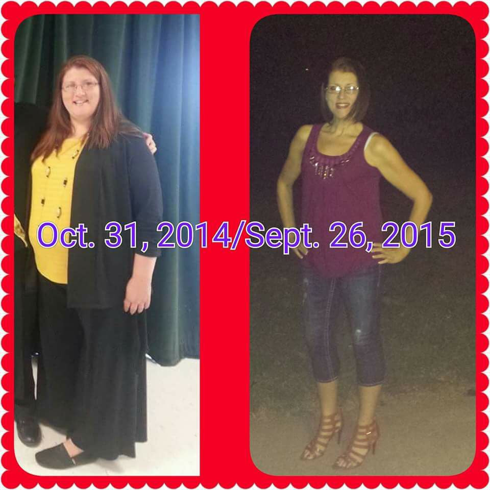 Christina Garner WLS Transformation Story #WeAreBariMelts Challenge