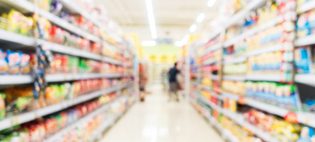 Groceries shop for meal prep