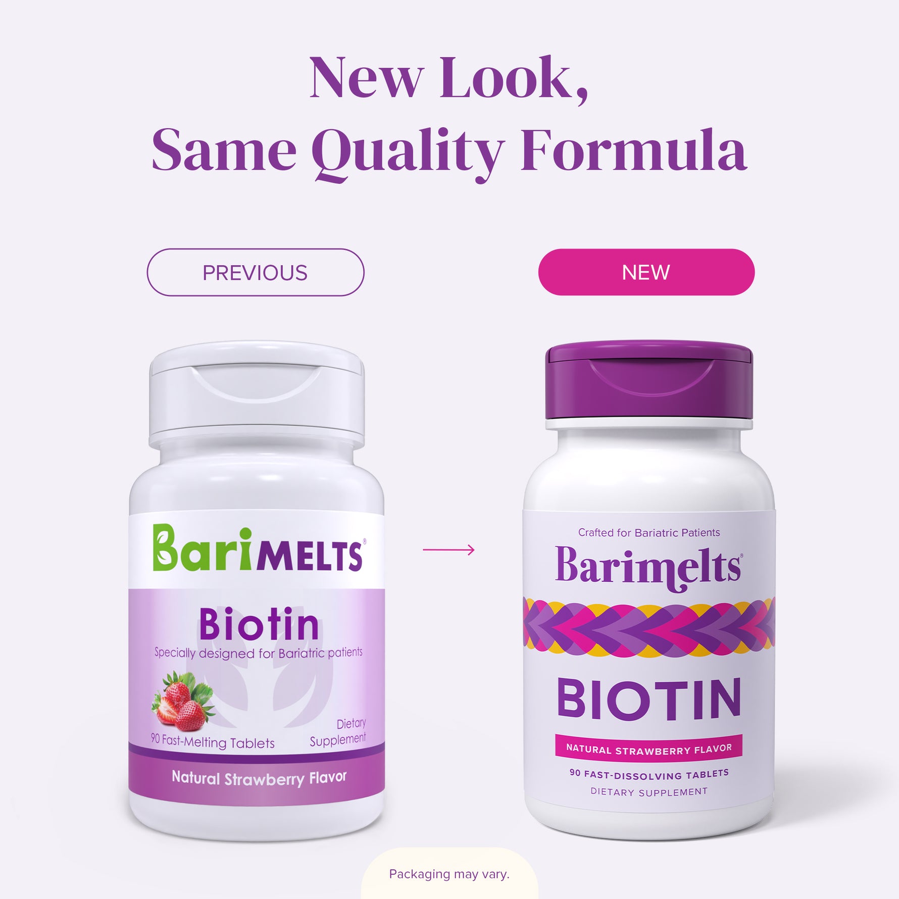 Bariatric Biotin | 90 Ct | Fast-Dissolving | Barimelts